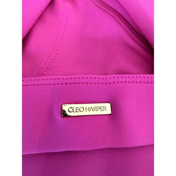 Cleo-Harper Sports Bra Hot Pink - Picture 3 of 6